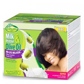 Sofn Free Milk & Olive No-Lye Relaxer Kit - Super